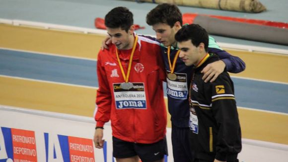 Salas tanca la temporada d'hivern amb el títol de campió d'Espanya absolut