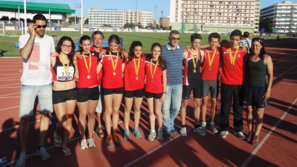 Els cadets del CMSC tornen amb 12 medalles del Campionat de Catalunya