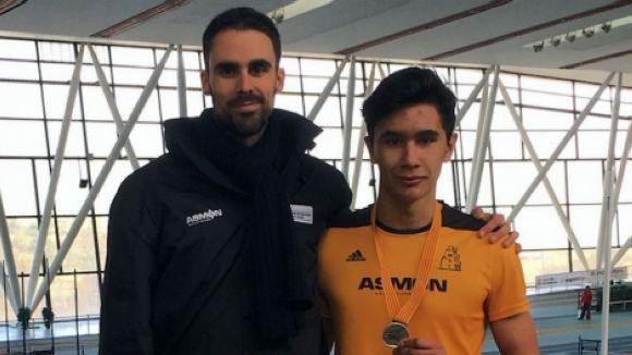 El Club Muntanyenc suma dues medalles al Català cadet d'atletisme