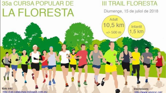 La 35a Cursa de la Floresta espera uns 250 participants en un recorregut amb 500 metres de desnivell