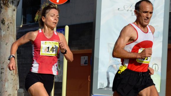 Mari Carmen Paredes, amb discapacitat visual, competirà a la Mitja Marató