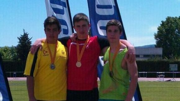 Guillem Requeno i Blanca Rius aconsegueixen l'or per al Muntanyenc