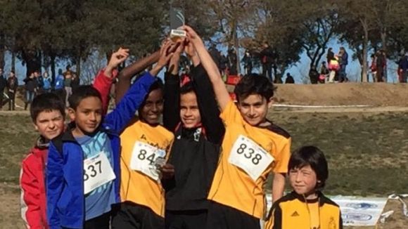 L'aleví masculí i el cadet femení del Muntanyenc guanyen el Cros de Sant Sebastià