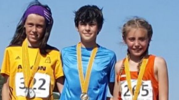 El Club Muntanyenc Sant Cugat suma set medalles al Català d'atletisme infantil, aleví i benjamí