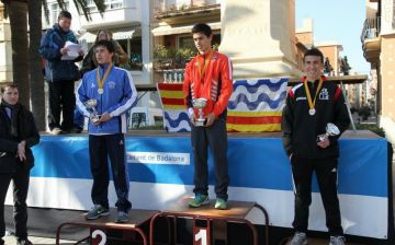 Nil Rodés, medalla de bronze juvenil al campionat de Catalunya de marxa