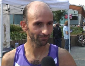 Pedro Ortega: 'Estic satisfet amb el triomf en aquesta Mitja Marató de Sant Cugat'