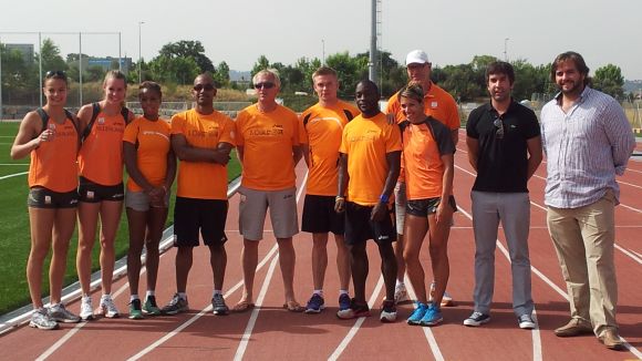 Nou atletes holandesos es preparen per als Jocs de Londres a la Guinardera