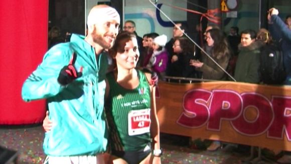 Jaume Leiva i Laura Vílchez es proclamen campions de la 19a Sant Silvestre Barcelonesa-Sant Cugat