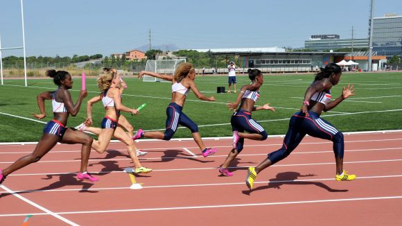 La Guinardera acull la selecció britànica d'atletime abans del Mundial de Moscou