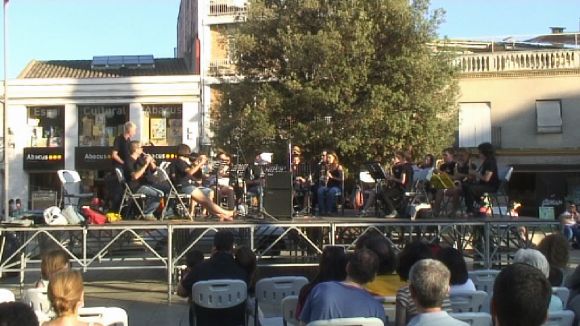 Bandaula acomiada el curs d'Aula de So amb un concert amb la Big Band d'Arenys