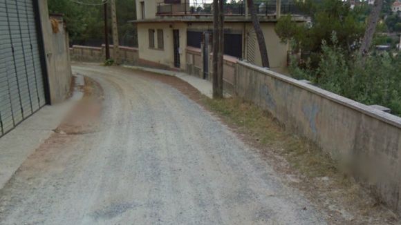 L'Ajuntament destinarà 150.000 euros per pavimentar l'avinguda de Tarruell