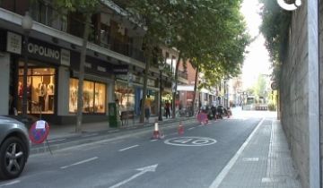 Bona acollida dels santcugatencs a les millores de l'entorn dels ponts de l'estació