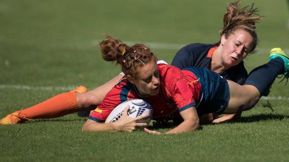 La santcugatenca Bàrbara Plà afronta el sisè mundial de rugbi amb Espanya