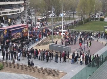 Els santcugatencs gaudeixen de les sis copes del Barça