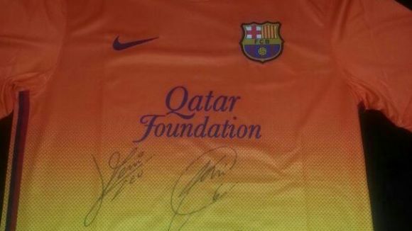 La Penya sortejarà una samarreta signada del Barça a la Festa de la Infància