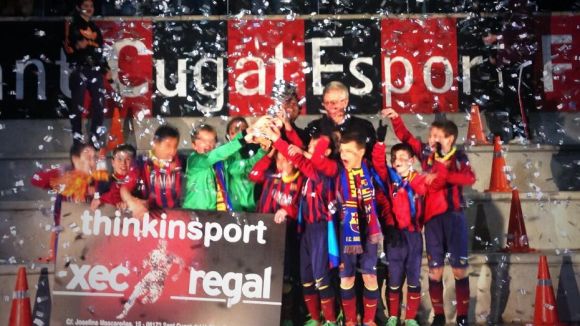 El Barça i l'Espanyol encapçalen el 3r Torneig Solidari SantCu-Fundació Vicente Ferrer