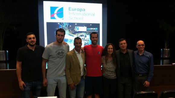 El Campus de Bàsquet de l'Europa escalfa motors davant els alumnes