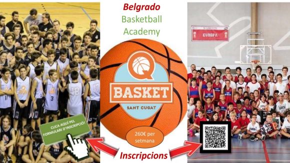 El Qbasket i l'European International School organitzen el Belgrado Basketball Academy