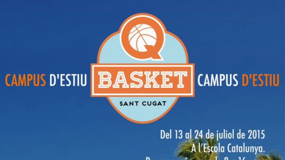 El Campus d'Estiu del Qbasket Sant Cugat, a l'escola Catalunya