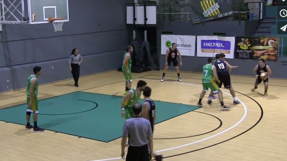 El Qbasket Sant Cugat perd de manera ajustada a la pista de l'Sfèric de Terrassa