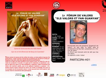 'Els valors et fan guanyar', el primer fòrum de valors de la UESC