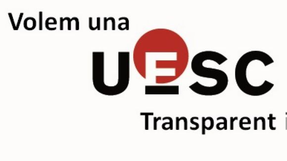 Dimarts es presenta la plataforma 'Volem una UESC transparent i de tots'