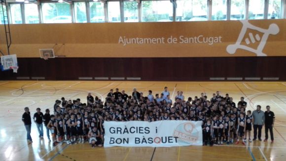 El Qbasket Sant Cugat aposta per la vessant formativa a la presentació