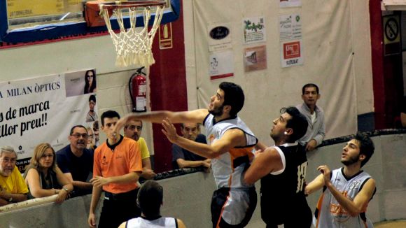 El Qbasket Sant Cugat masculí guanya plàcidament davant el Caldes