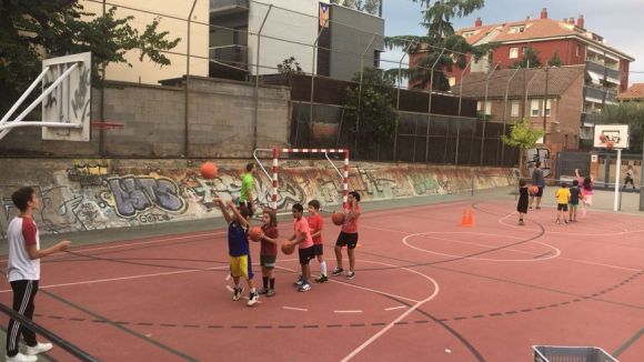 El Qbasket Sant Cugat i la UESC gestionen  el bàsquet escolar del Centre Obert