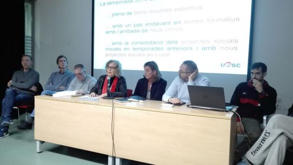 La UESC presenta un bon estat econòmic de l'entitat a l'assemblea de socis