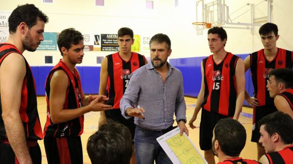 La UESC masculina es conjura per superar el Sant Quirze després del revés de la primera jornada