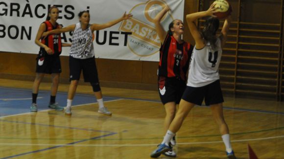 El femení de la UE Sant Cugat intentarà aixecar el cap a la pista d'un rival directe