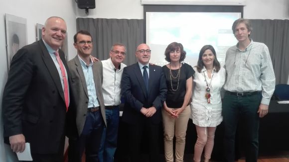 Lluís Trenchs presenta el programa electoral a la presidència de la UESC davant una quarantena de socis