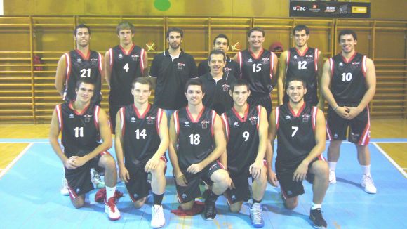 L'equip masculí de la UESC afronta el segon amistós de pretemporada