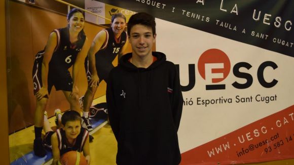 Rai Solivelles, del cadet negre de la UE Sant Cugat, convocat a la preselecció catalana