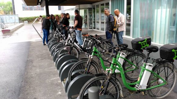 Els treballadors de l'Ajuntament tindran bicicletes elèctriques per anar a la feina
