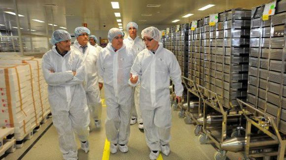 El conseller de Salut visita la planta de Boehringer Ingelheim a Sant Cugat