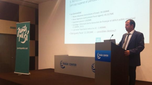 Carles Brugarolas (JxSí): 'Si la transició té costos serà per l'actitud de l'Estat'