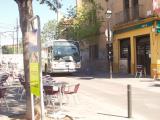 Els autobusos ja tornen a circular per la plaça Lluís Millet