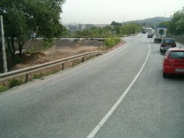 Un milió d'euros destinats a millorar la C-1413a al seu pas per Sant Cugat