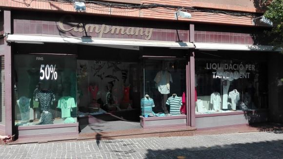 La botiga Campmany tancarà a finals d'any després de quasi 70 anys d'activitat
