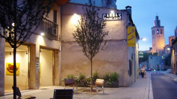 Els comerciants del Carrer de la Creu rebran ajuts municipals pels actes de la Festa Major
