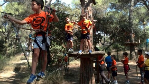 El Campus Aventura de Dinamiks dóna cabuda a nens en risc d'exclusió social
