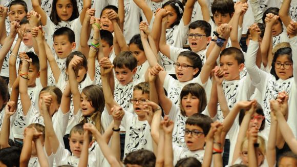 Centenars de veus d'alumnes de primària tornen al Teatre-Auditori amb la Cantata Infantil