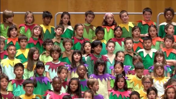 Gaudeix de la Cantata Infantil dels alumnes de primària de Sant Cugat