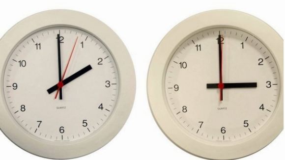 Canvi d'horari aquesta matinada: a les dues caldrà avançar el rellotge a les tres