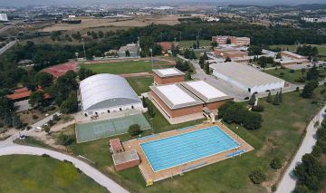 Els atletes del CAR, usuaris preferents a la nova Pista Coberta de Sabadell