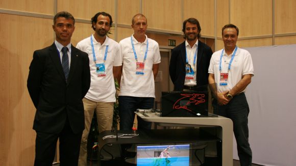 El CAR presenta un dispositiu per analitzar la tècnica en esports aquàtics