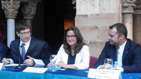 Carles Mundó no es mostra optimista que el ministeri de Justícia doti Sant Cugat de jutjats propis