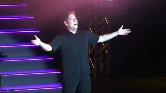 Anul·lada una de les dues actucions previstes del darrer espectacle de Carlos Latre al Teatre-Auditori